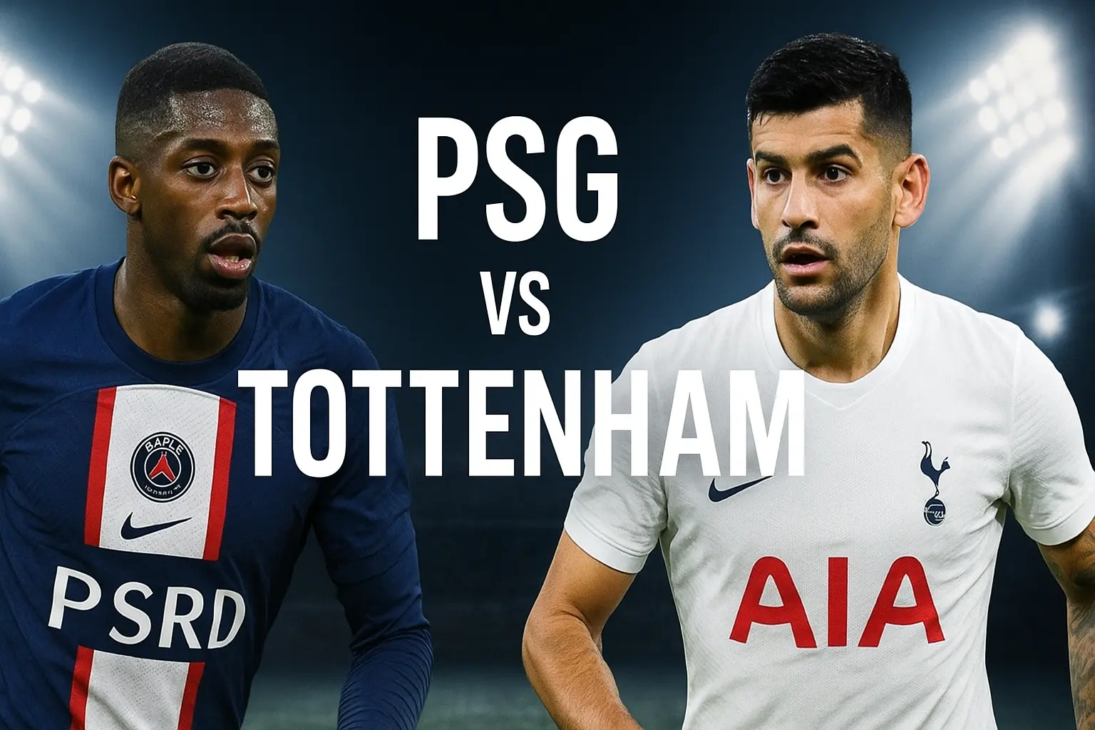 PSG vs Tottenham