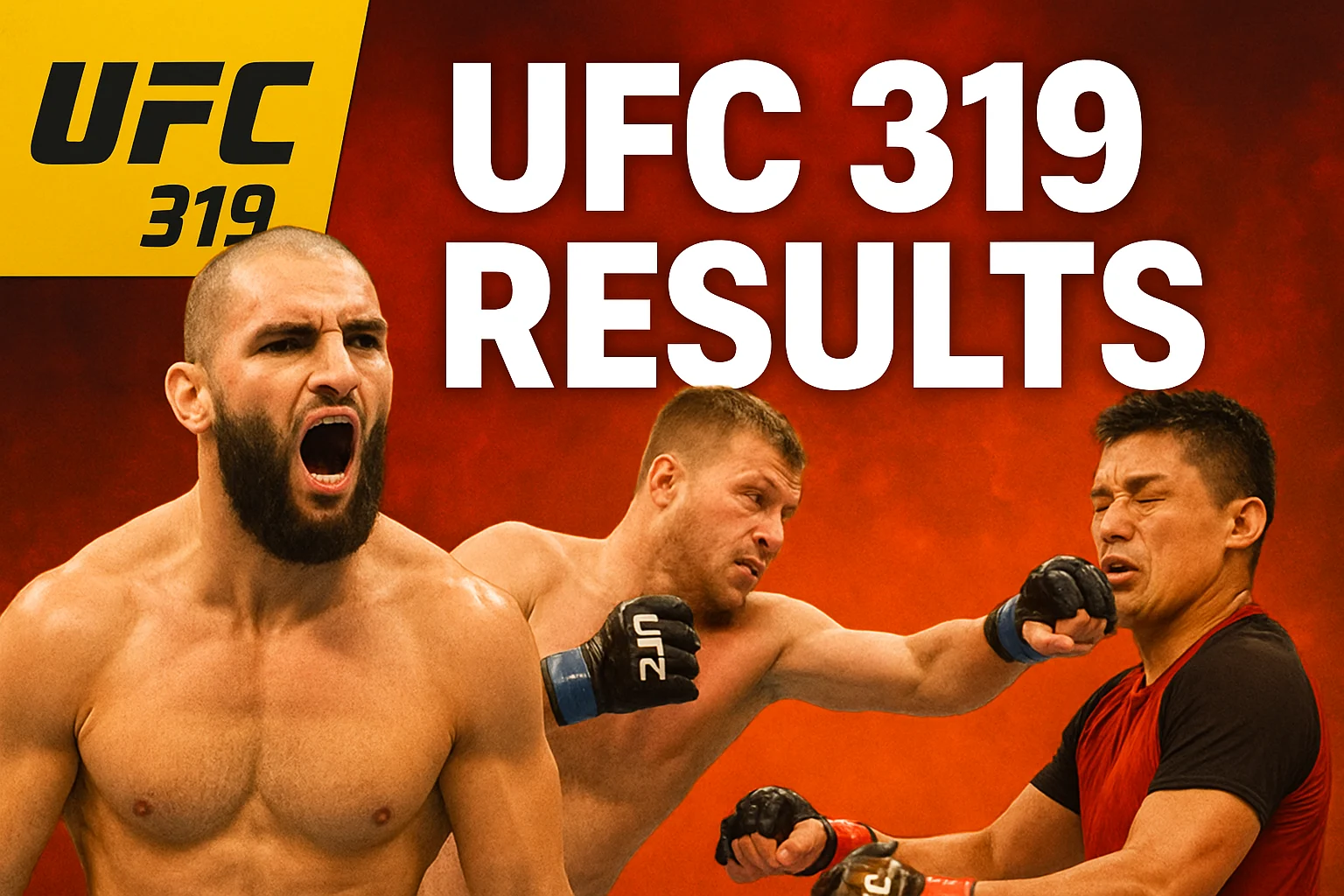 UFC 319 Results